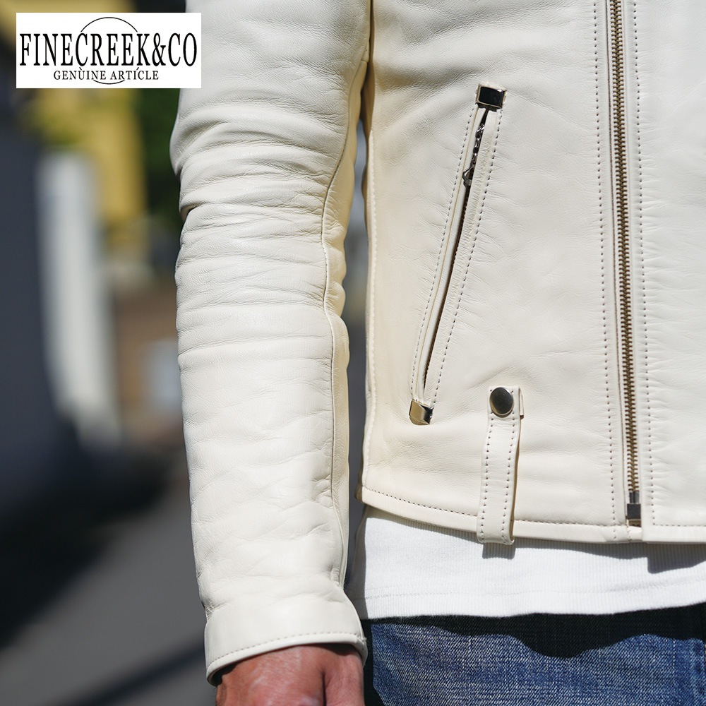 ͽ����2026AW ACJK092 Butterfly (36-42) / WHITE / FINECREEK LEATHERS&CO