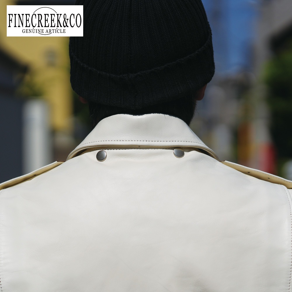 ͽ����2026AW ACJK092 Butterfly (36-42) / WHITE / FINECREEK LEATHERS&CO
