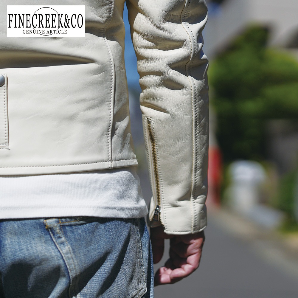 ͽ����2026AW ACJK092 Butterfly (36-42) / WHITE / FINECREEK LEATHERS&CO