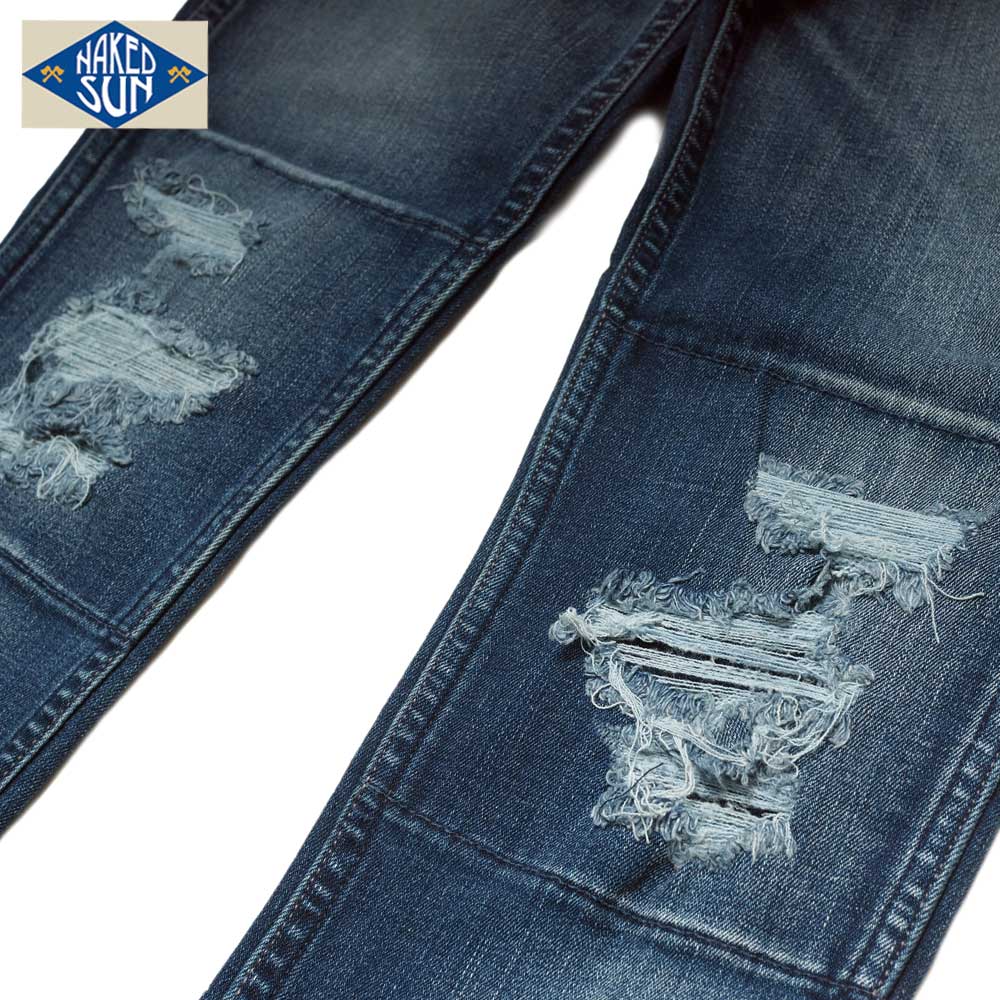 NAKED SUN ͥåɥ STRETCH EDGED SKINY / INDIGO-DMG01