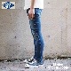 NAKED SUN ͥåɥ STRETCH EDGED SKINY / INDIGO-DMG01
