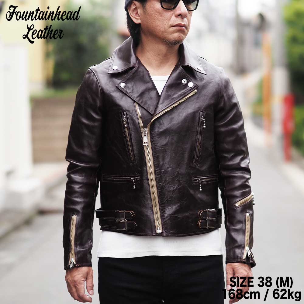 2026AWͽ���� KAPPA (34-42) / BROWN / FOUNTAINHEAD LEATHER �ե�����ƥ�إåɥ쥶��