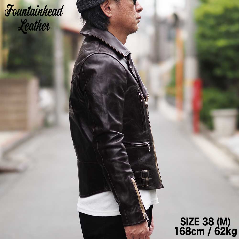 2026AWͽ���� KAPPA (34-42) / BROWN / FOUNTAINHEAD LEATHER �ե�����ƥ�إåɥ쥶��
