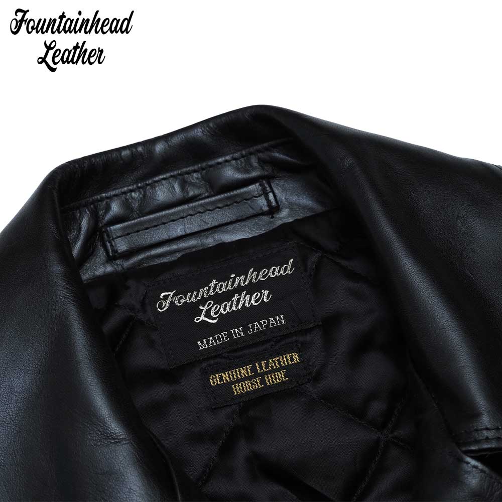 2026AWͽ���� KAPPA (34-42) / BLACK / FOUNTAINHEAD LEATHER �ե�����ƥ�إåɥ쥶��