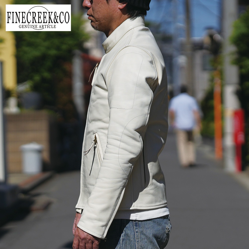 ͽ����2026AW ACJK091 Effect (36-42) / WHITE / FINECREEK LEATHERS&CO