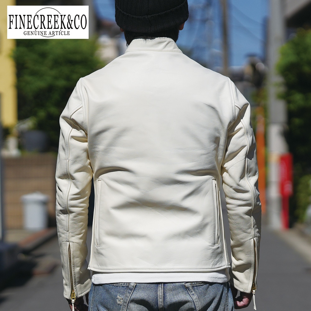 ͽ����2026AW ACJK091 Effect (36-42) / WHITE / FINECREEK LEATHERS&CO
