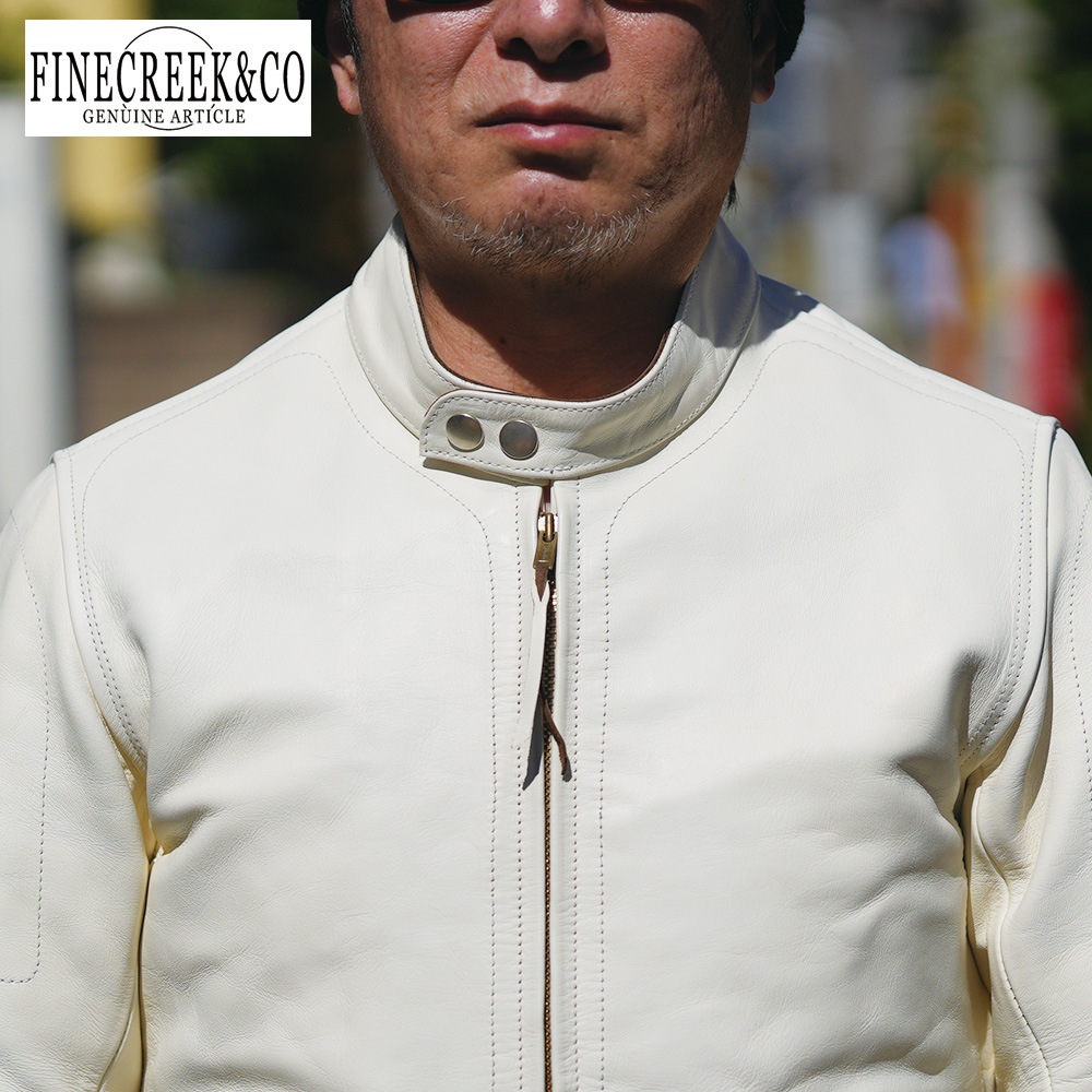 ͽ����2026AW ACJK091 Effect (36-42) / WHITE / FINECREEK LEATHERS&CO