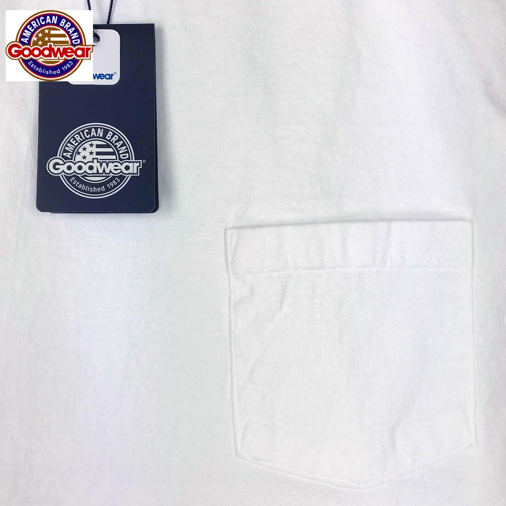 GOODWEAR åɥ LS POCKET Tee /  WHITE