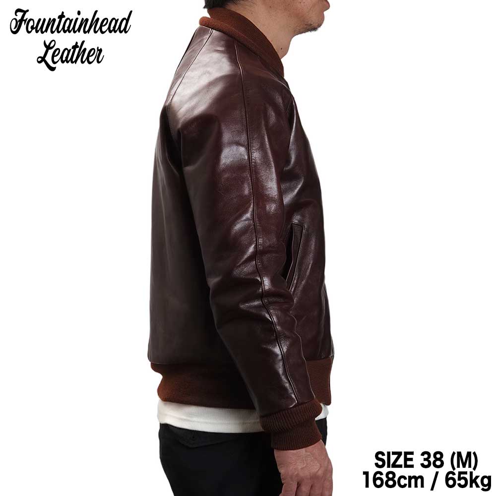 2026AWͽ���� / LAMBDA (34-42) / BROWN /  FOUNTAINHEAD LEATHER �ե�����ƥ�إåɥ쥶��