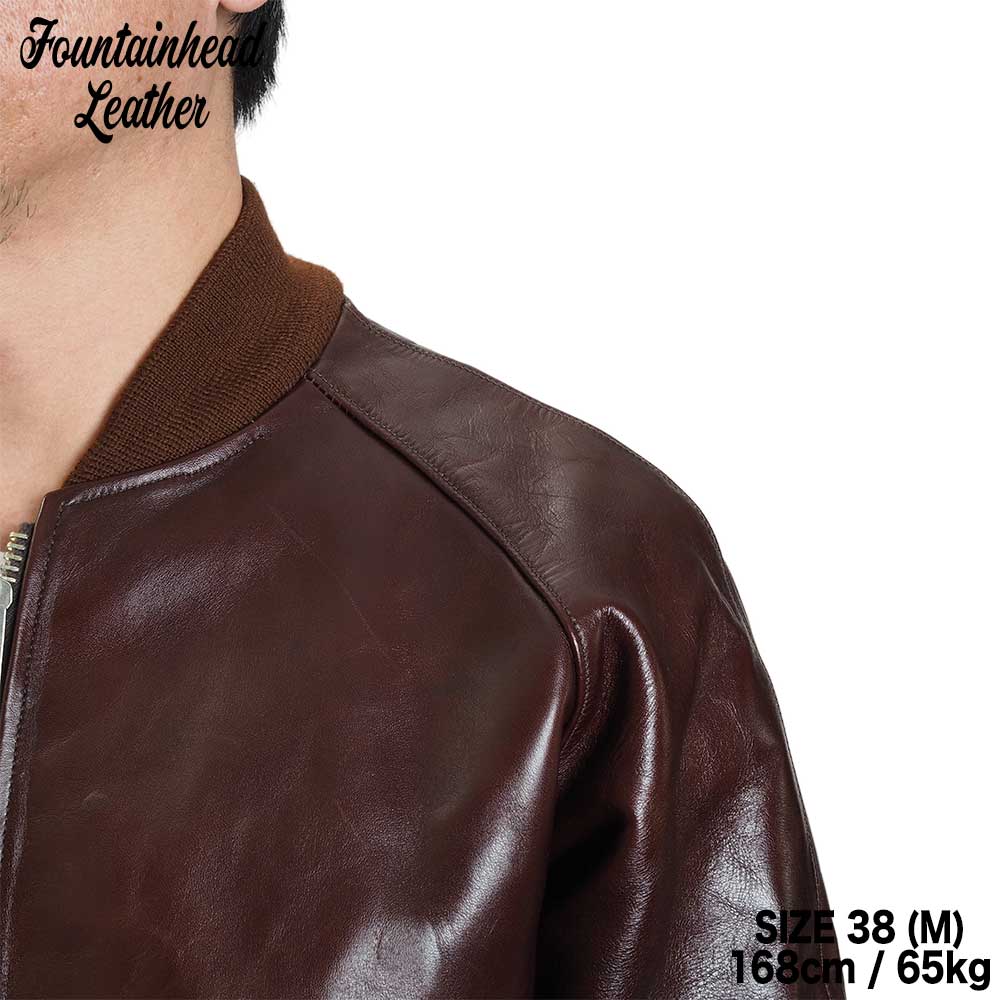 2026AWͽ���� / LAMBDA (34-42) / BROWN /  FOUNTAINHEAD LEATHER �ե�����ƥ�إåɥ쥶��