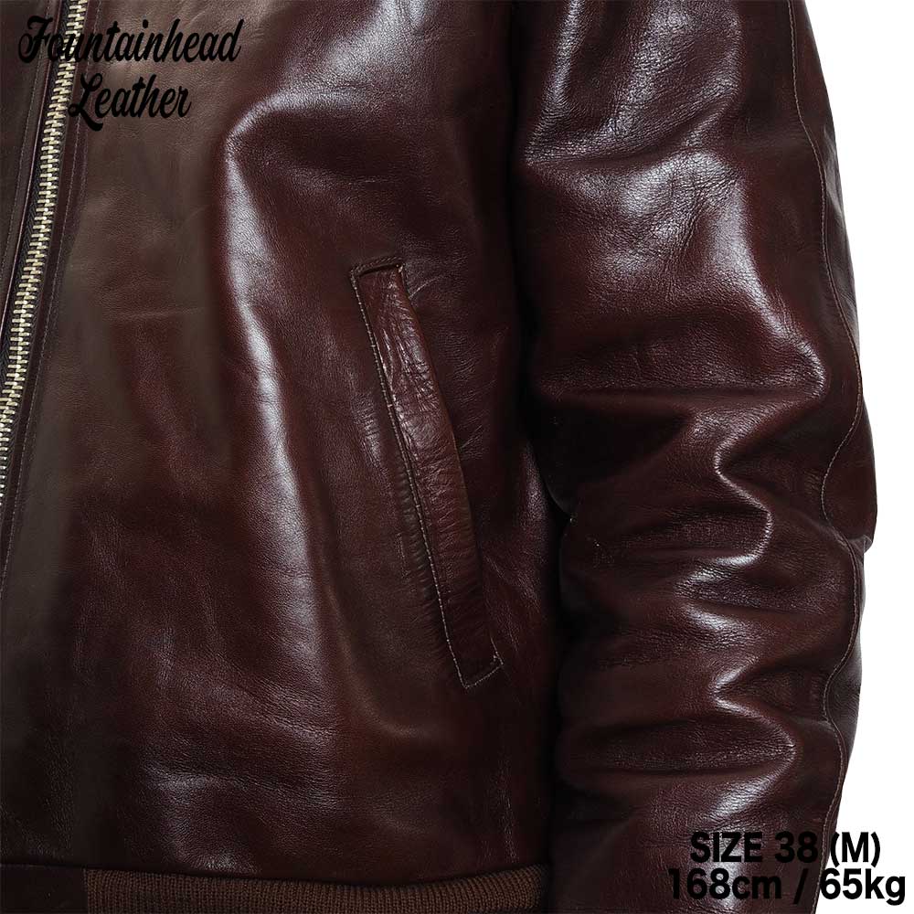 2026AWͽ���� / LAMBDA (34-42) / BROWN /  FOUNTAINHEAD LEATHER �ե�����ƥ�إåɥ쥶��