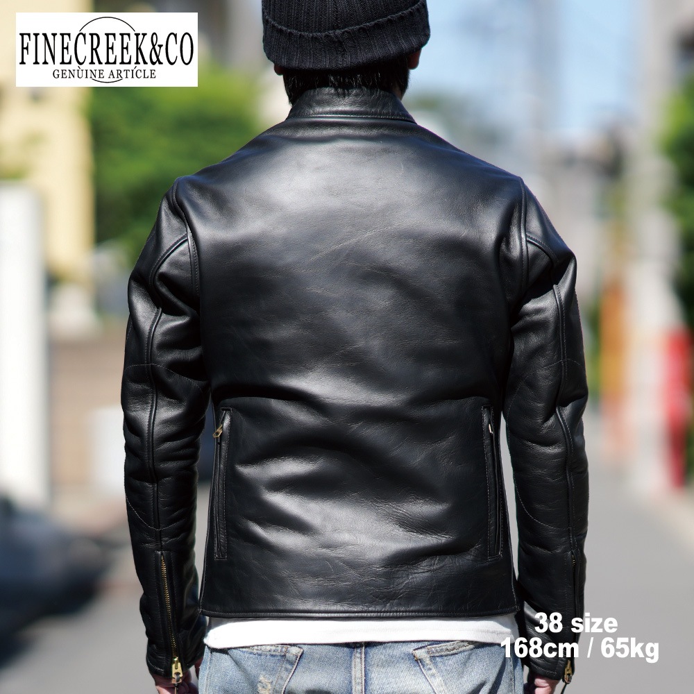 ͽ����2026AW ACJK091 Effect (36-42) / BLACK / FINECREEK LEATHERS&CO