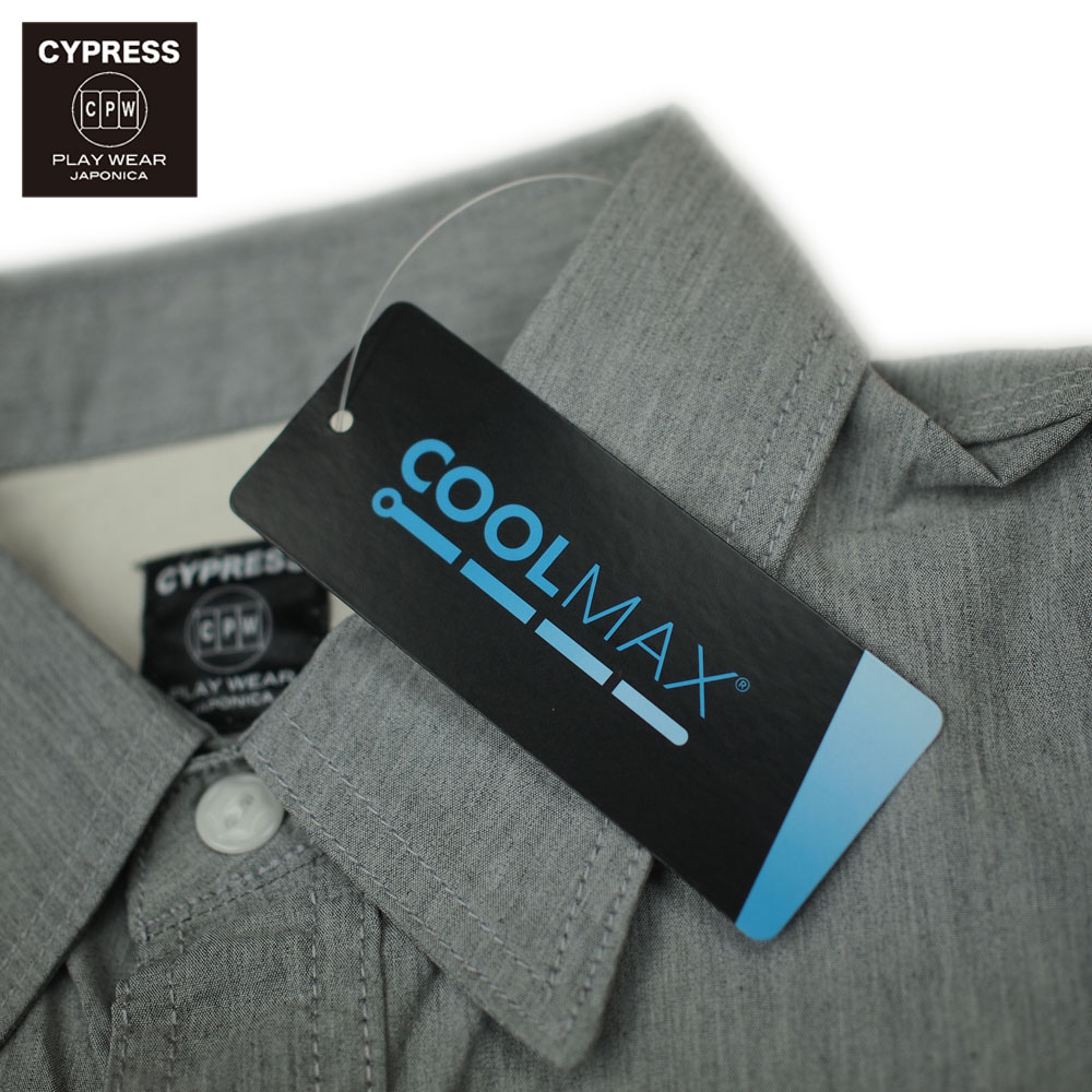 CYPRESS PLAY WEAR ץ쥹 "REGULUS" PLAY SHIRTS / GRAY