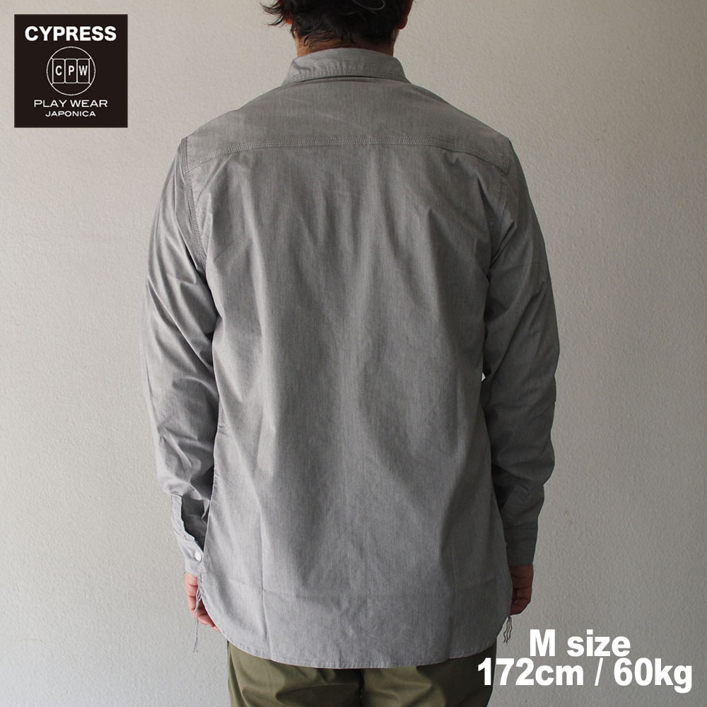 CYPRESS PLAY WEAR ץ쥹 "REGULUS" PLAY SHIRTS / GRAY