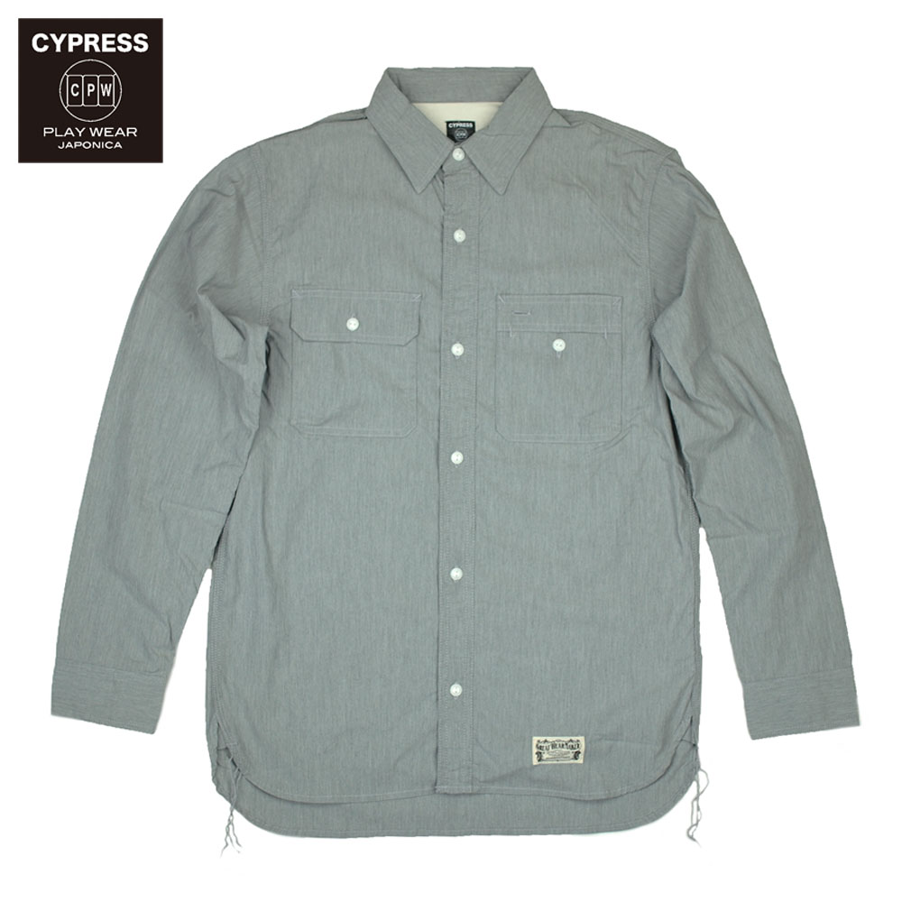 CYPRESS PLAY WEAR ץ쥹 "REGULUS" PLAY SHIRTS / GRAY