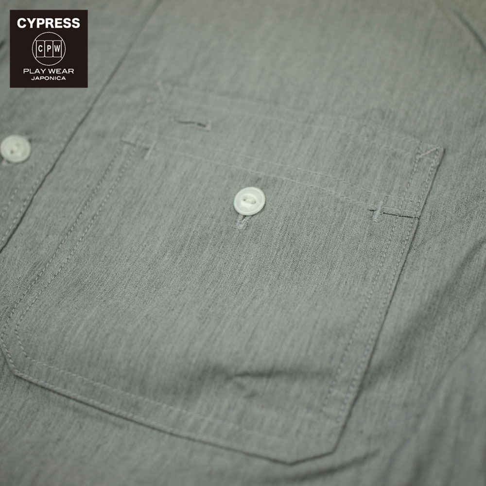 CYPRESS PLAY WEAR ץ쥹 "REGULUS" PLAY SHIRTS / GRAY