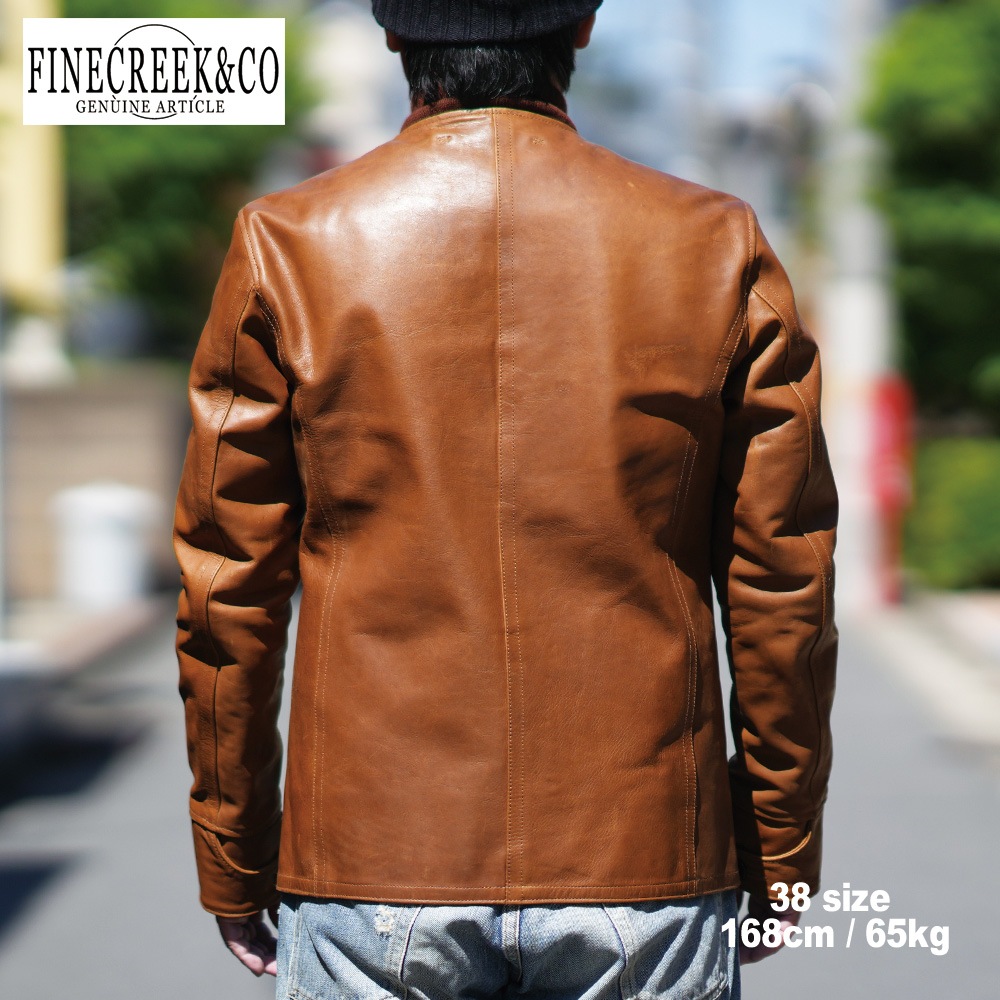 ͽ����2026AW ACCO011 Aiden (36-42) / BROWN / FINECREEK LEATHERS&CO