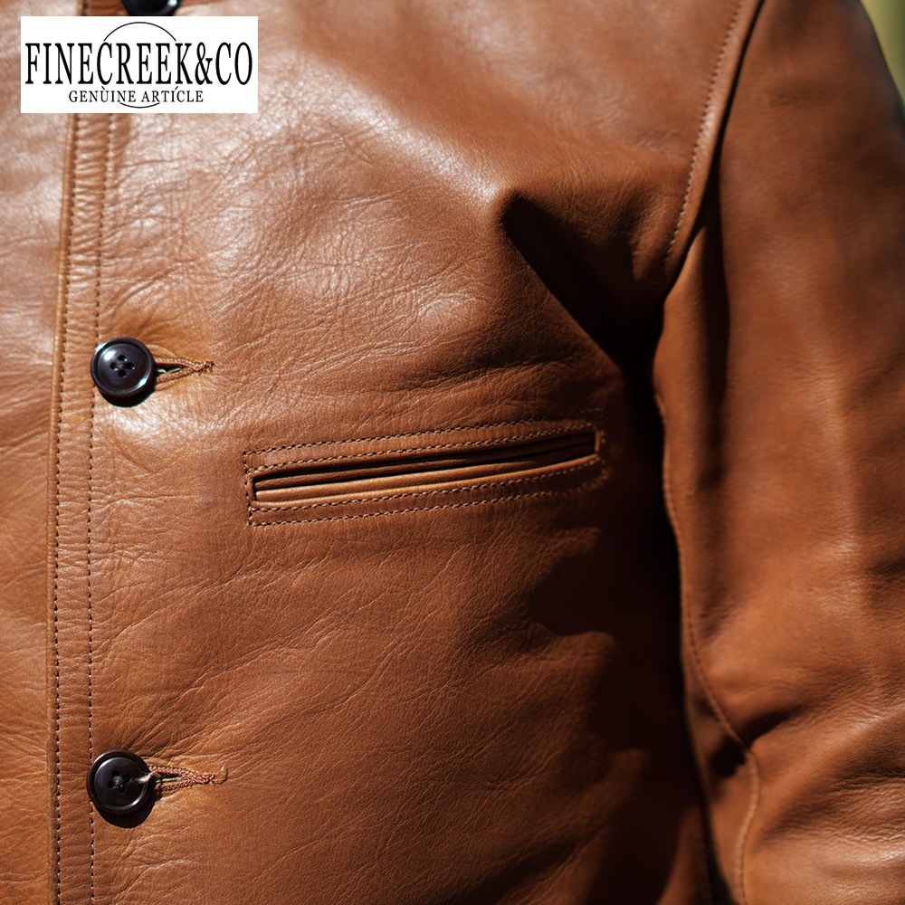 ͽ����2026AW ACCO011 Aiden (36-42) / BROWN / FINECREEK LEATHERS&CO
