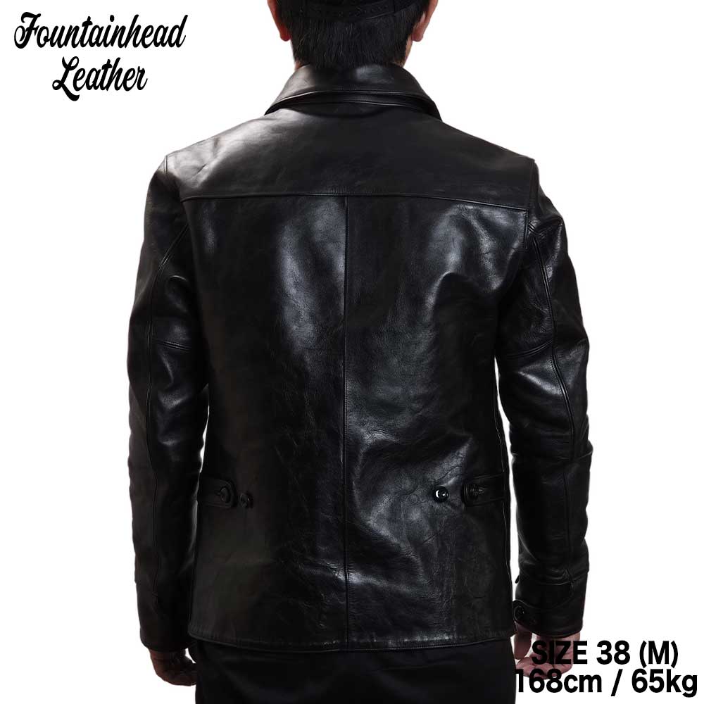 2026AWͽ����/ MU (34-42) / BLACK /  FOUNTAINHEAD LEATHER �ե�����ƥ�إåɥ쥶��