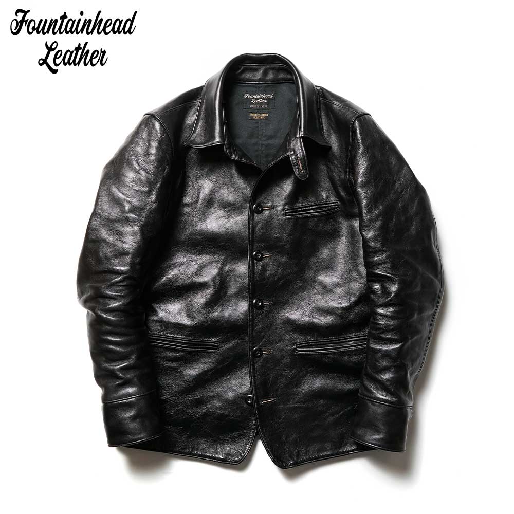 2026AWͽ����/ MU (34-42) / BLACK /  FOUNTAINHEAD LEATHER �ե�����ƥ�إåɥ쥶��