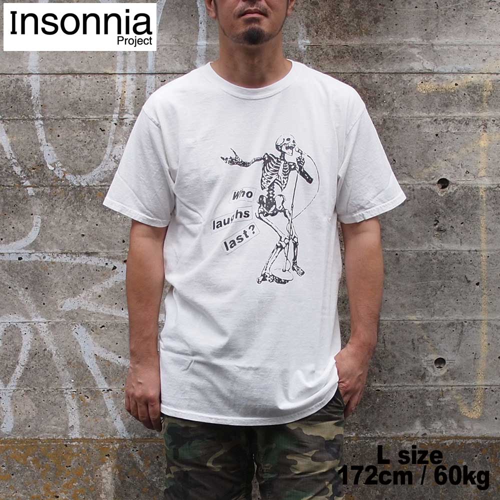 INSONNIA PROJECTS ���󥽥˥��ץ��������� R.A.T.M "LAUGHS LAST" / WHITE