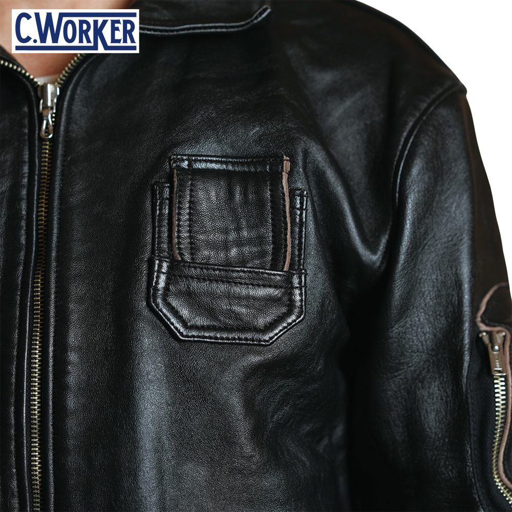 ͽ2025AW CWJK031 MAURICE (36-42) / BLACK / CWORK 