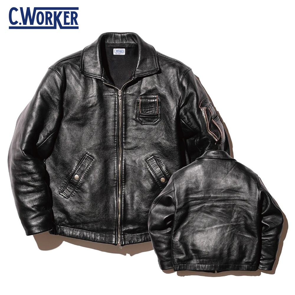 ͽ2025AW CWJK031 MAURICE (36-42) / BLACK / CWORK 