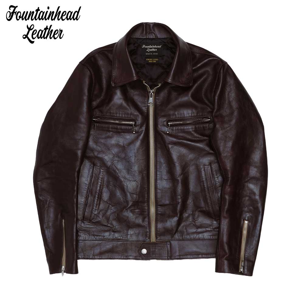2026AWͽ����/ NU (34-42) / BROWN /  FOUNTAINHEAD LEATHER �ե�����ƥ�إåɥ쥶��