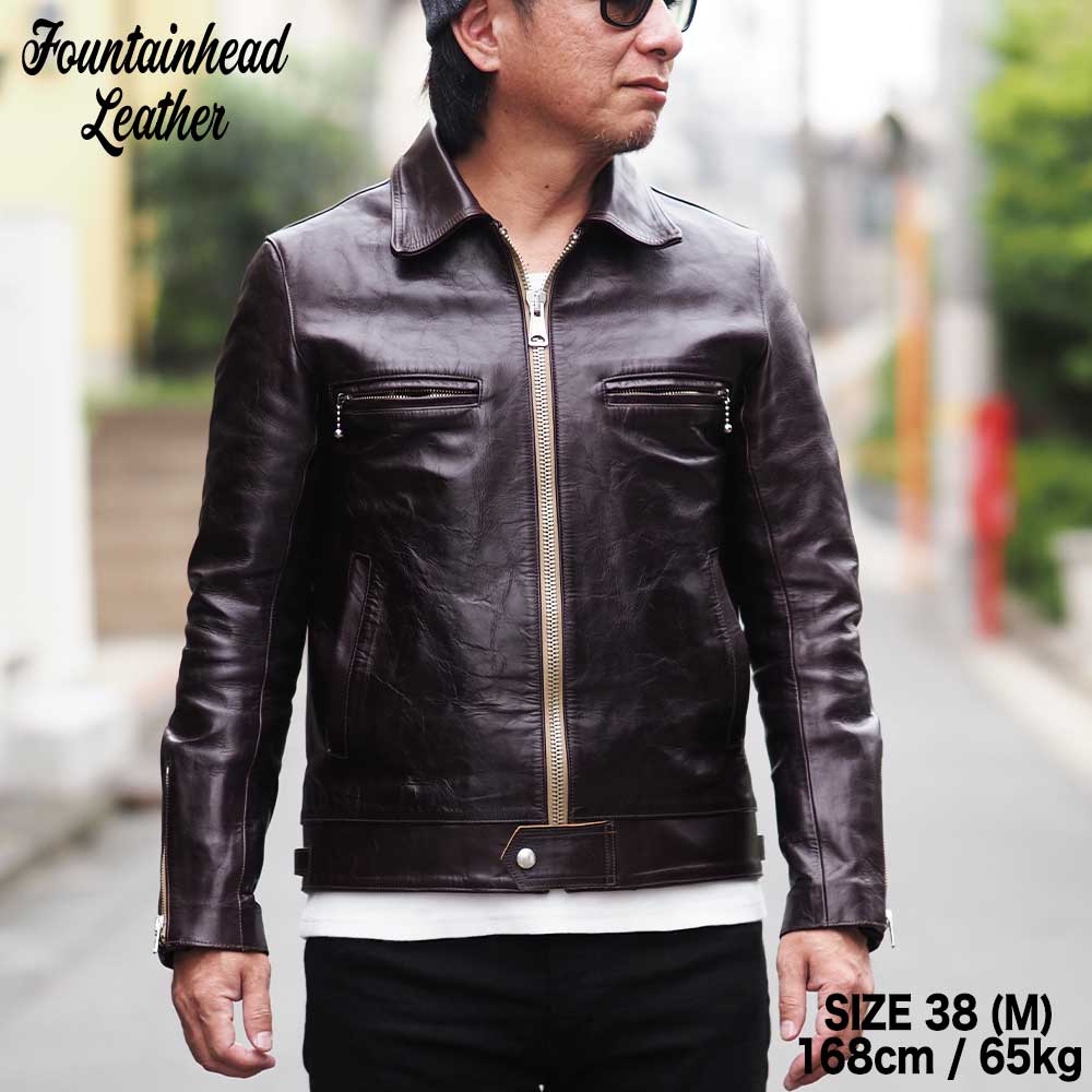 2026AWͽ����/ NU (34-42) / BROWN /  FOUNTAINHEAD LEATHER �ե�����ƥ�إåɥ쥶��