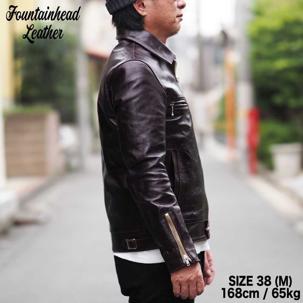 2026AWͽ����/ NU (34-42) / BROWN /  FOUNTAINHEAD LEATHER �ե�����ƥ�إåɥ쥶��