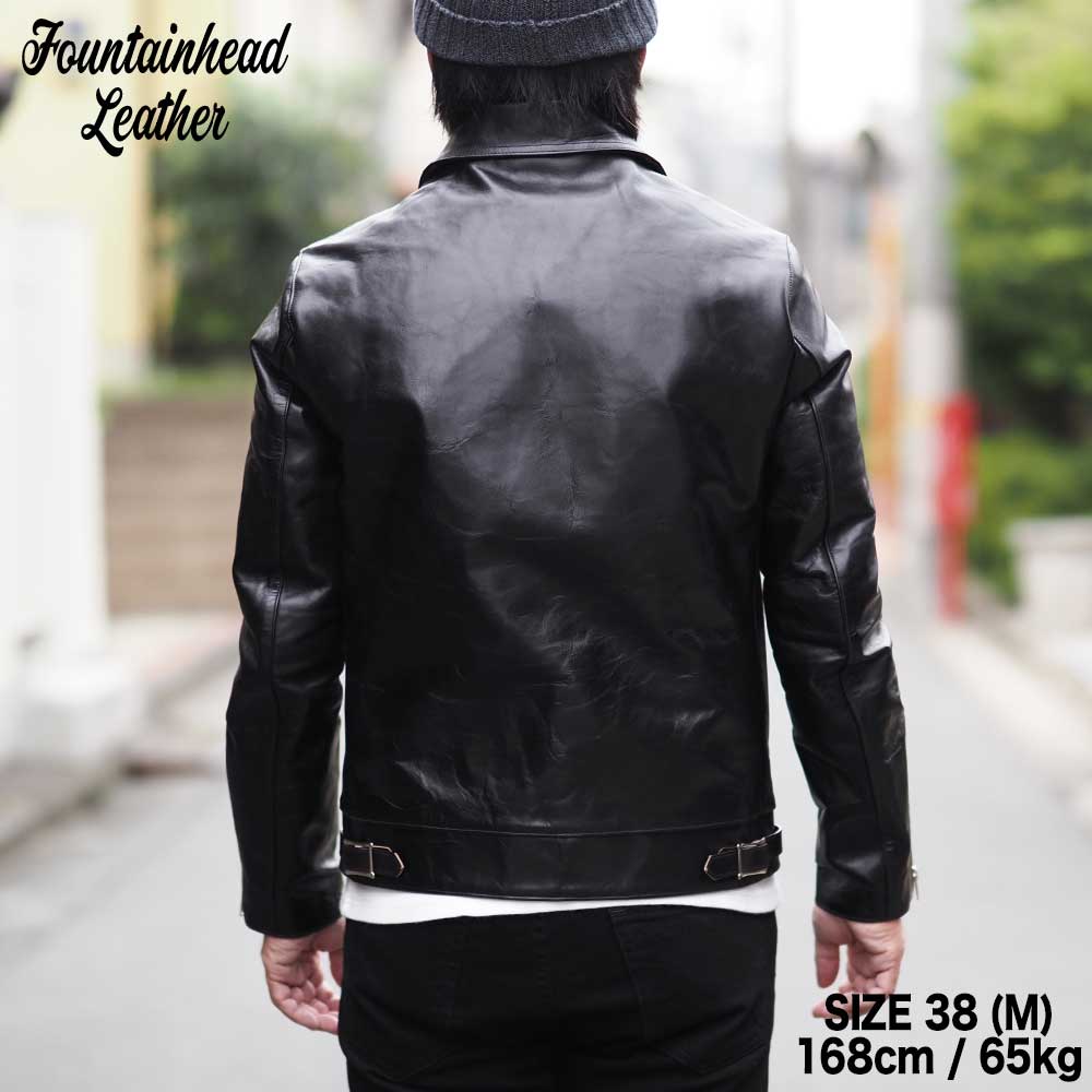 2026AWͽ����/ NU (34-42) / BLACK /  FOUNTAINHEAD LEATHER �ե�����ƥ�إåɥ쥶��