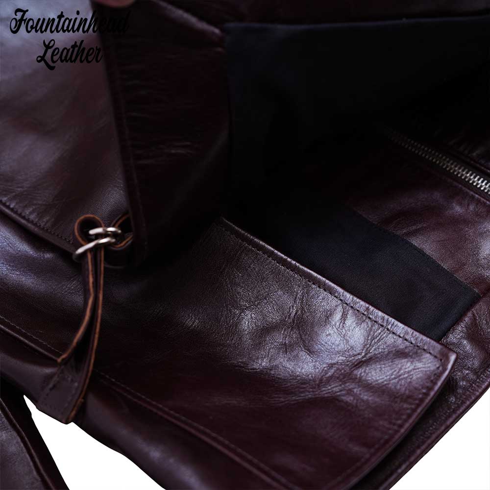 2026AWͽ����/ XI (34-42) / BROWN /  FOUNTAINHEAD LEATHER �ե�����ƥ�إåɥ쥶��