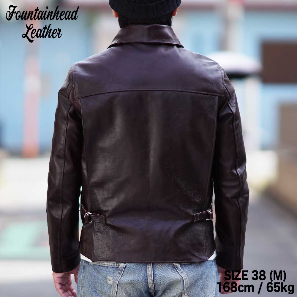 2026AWͽ����/ XI (34-42) / BROWN /  FOUNTAINHEAD LEATHER �ե�����ƥ�إåɥ쥶��