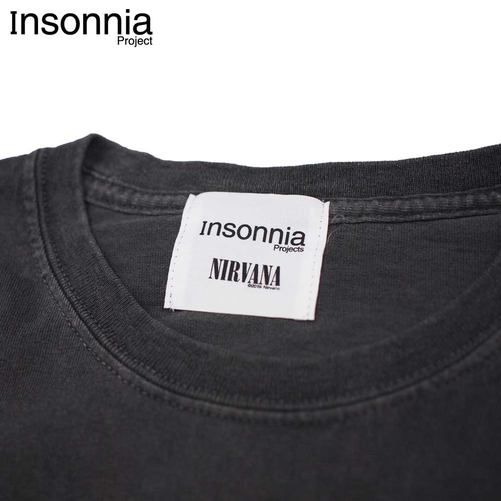 INSONNIA PROJECTS ���󥽥˥��ץ��������� NIRVANA "LOGO" / BLACK