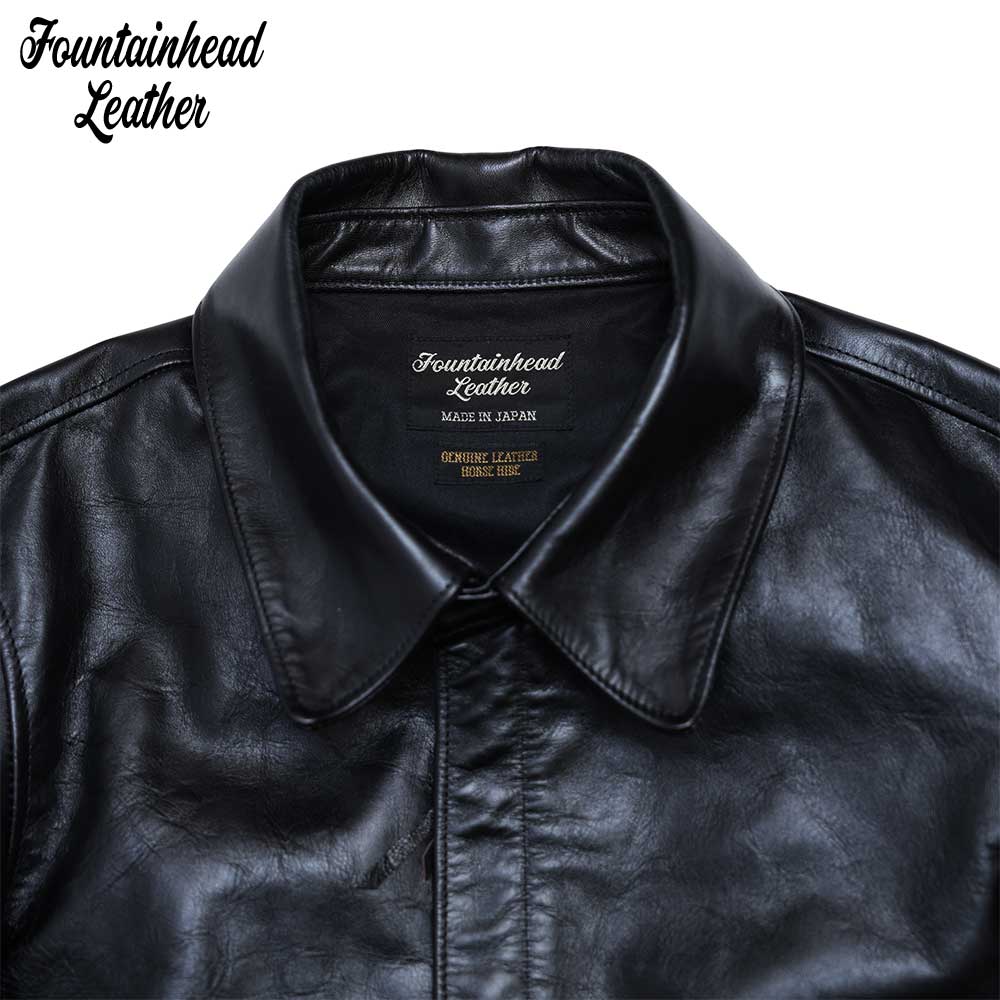 2026AWͽ����/ XI (34-42) / BLACK /  FOUNTAINHEAD LEATHER �ե�����ƥ�إåɥ쥶��