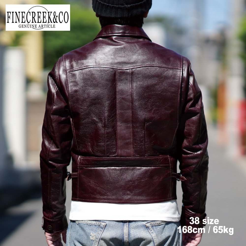 ͽ����2026AW ACJK088 Mystery Jacket (36-42) / BROWN / FINECREEK LEATHERS&CO
