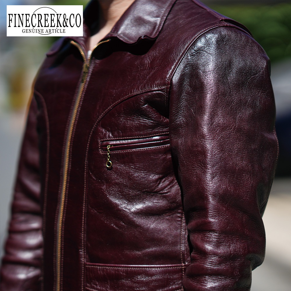 ͽ����2026AW ACJK088 Mystery Jacket (36-42) / BROWN / FINECREEK LEATHERS&CO