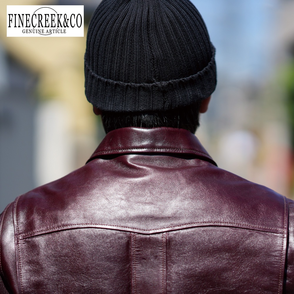 ͽ����2026AW ACJK088 Mystery Jacket (36-42) / BROWN / FINECREEK LEATHERS&CO