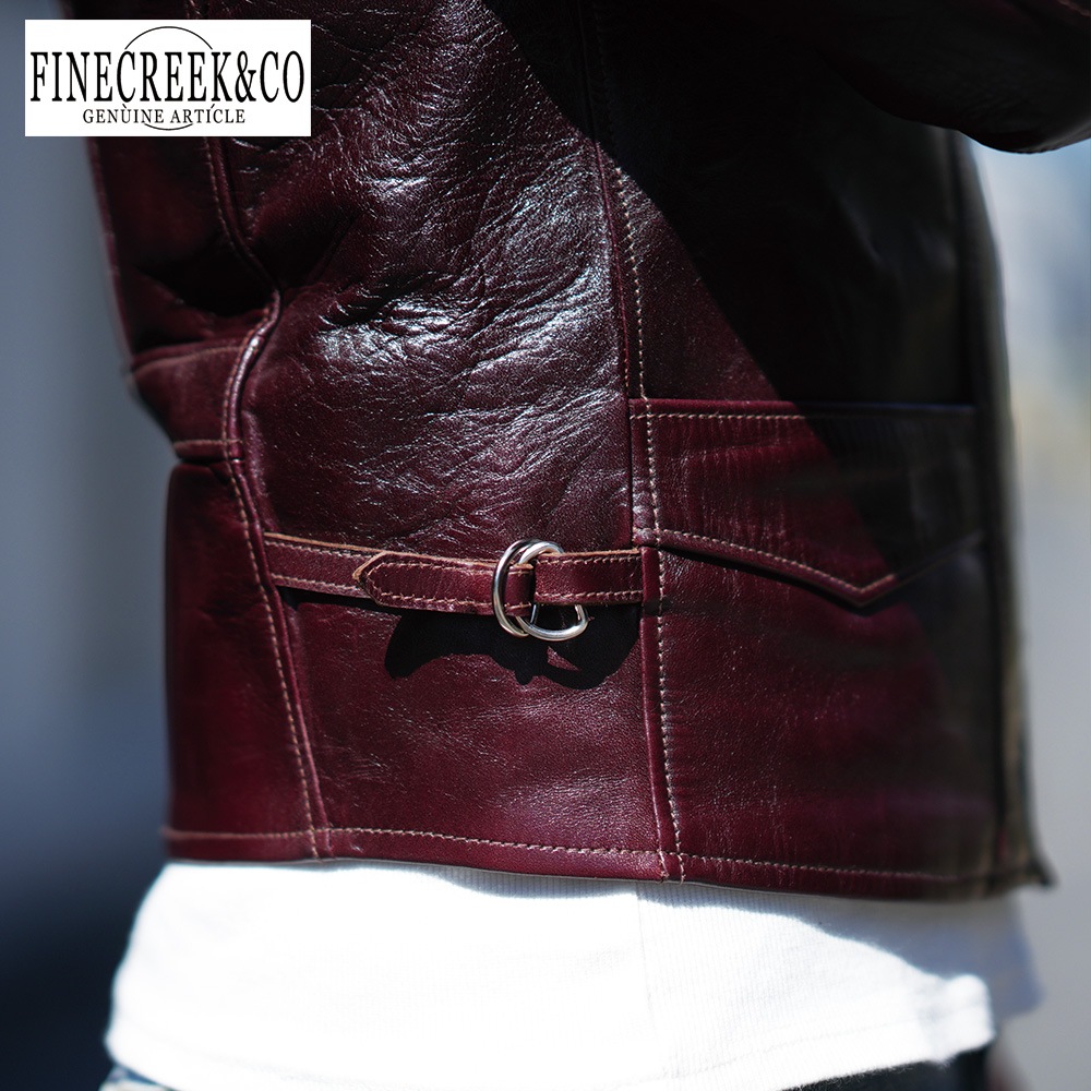 ͽ����2026AW ACJK088 Mystery Jacket (36-42) / BROWN / FINECREEK LEATHERS&CO