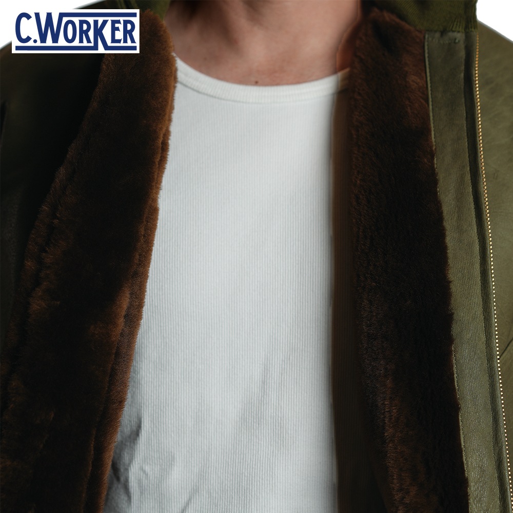 ͽ2025AW CWJK033 ZEPHYR (36-42) / OLIVE / CWORK 