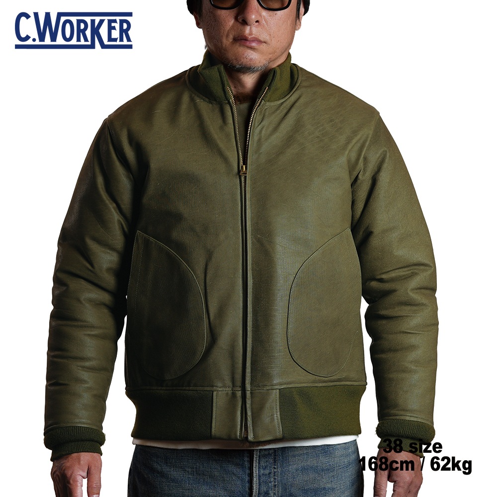 ͽ2025AW CWJK033 ZEPHYR (36-42) / OLIVE / CWORK 