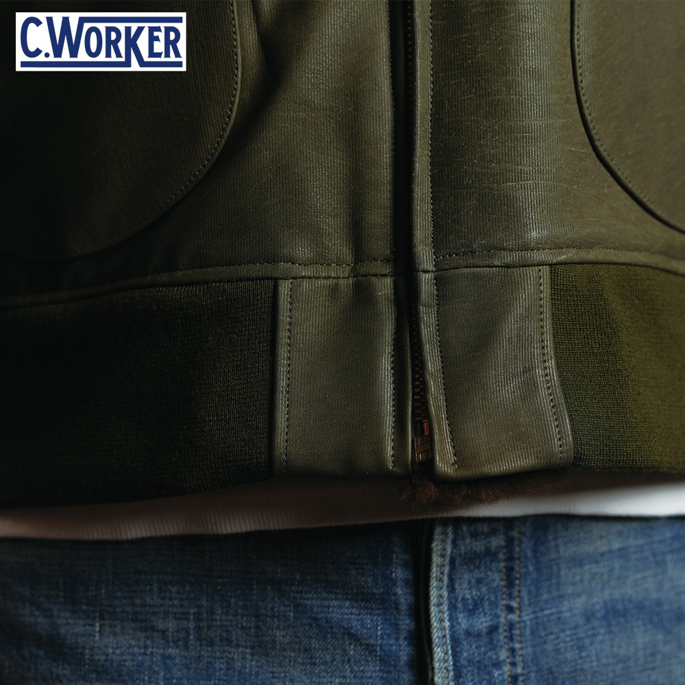 ͽ2025AW CWJK033 ZEPHYR (36-42) / OLIVE / CWORK 