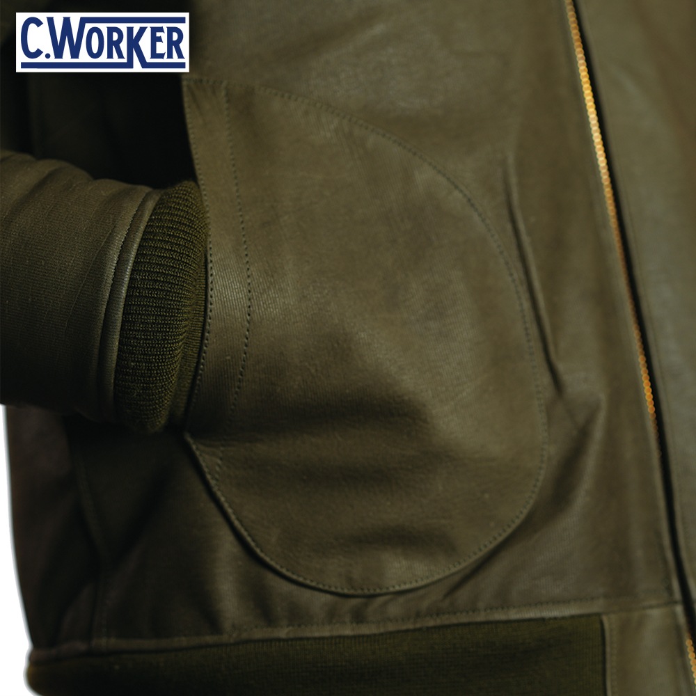 ͽ2025AW CWJK033 ZEPHYR (36-42) / OLIVE / CWORK 