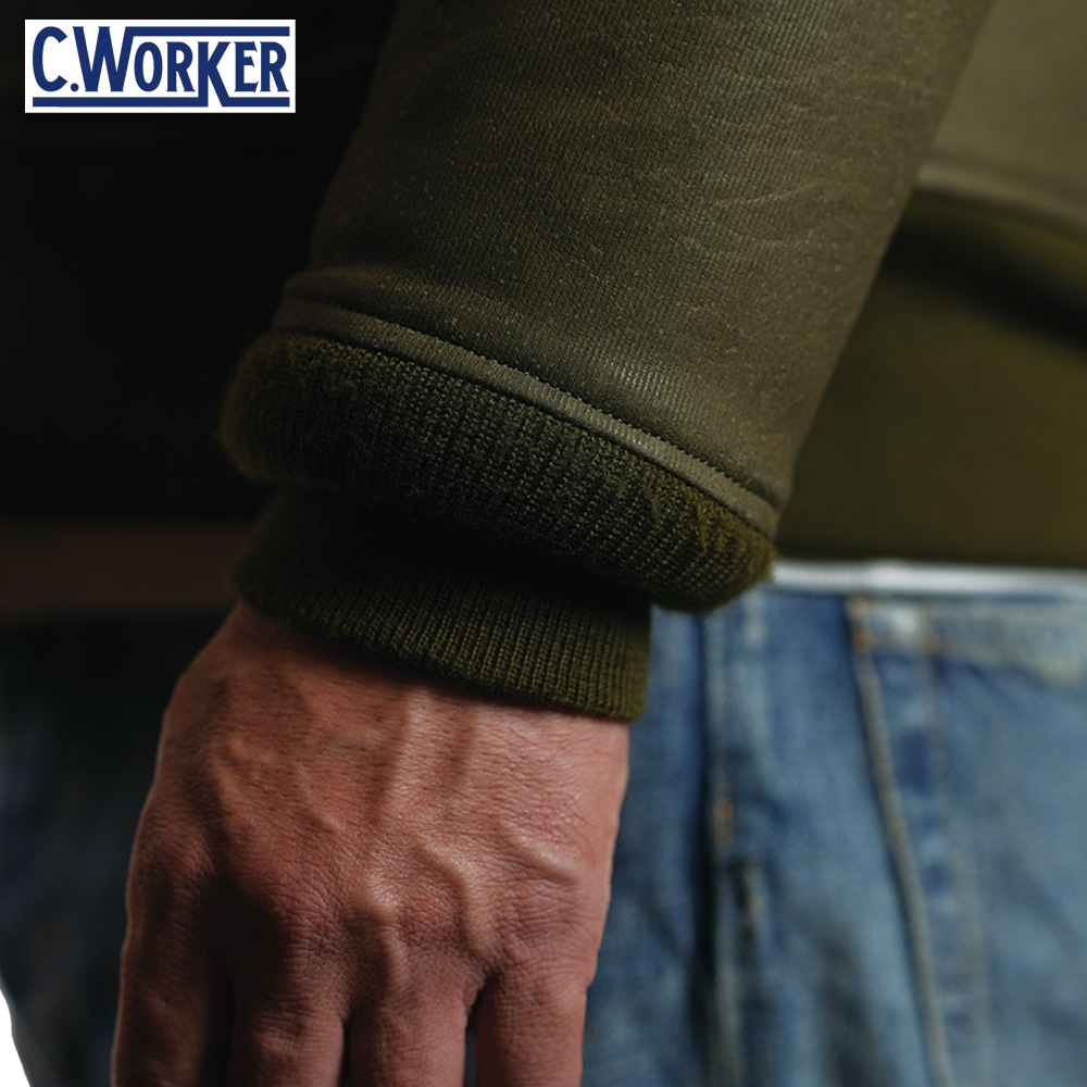 ͽ2025AW CWJK033 ZEPHYR (36-42) / OLIVE / CWORK 
