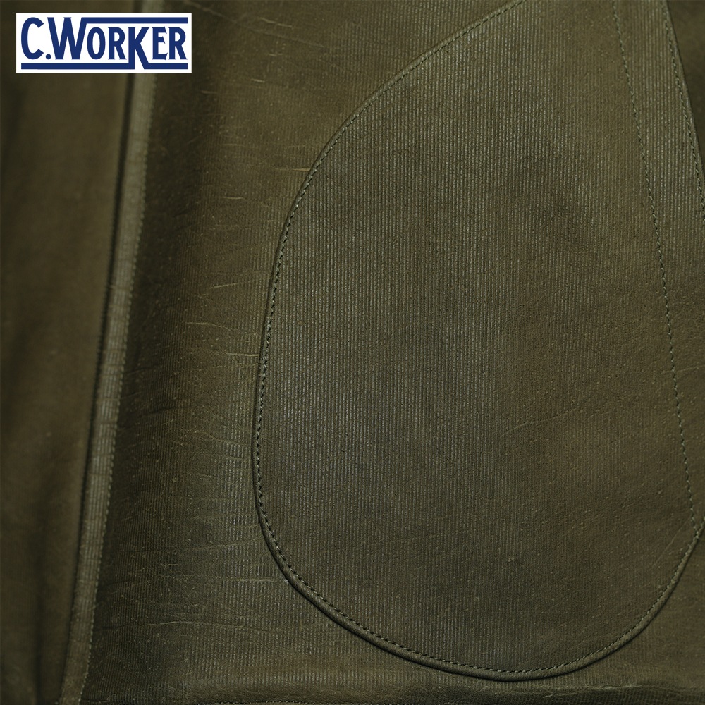 ͽ2025AW CWJK033 ZEPHYR (36-42) / OLIVE / CWORK 