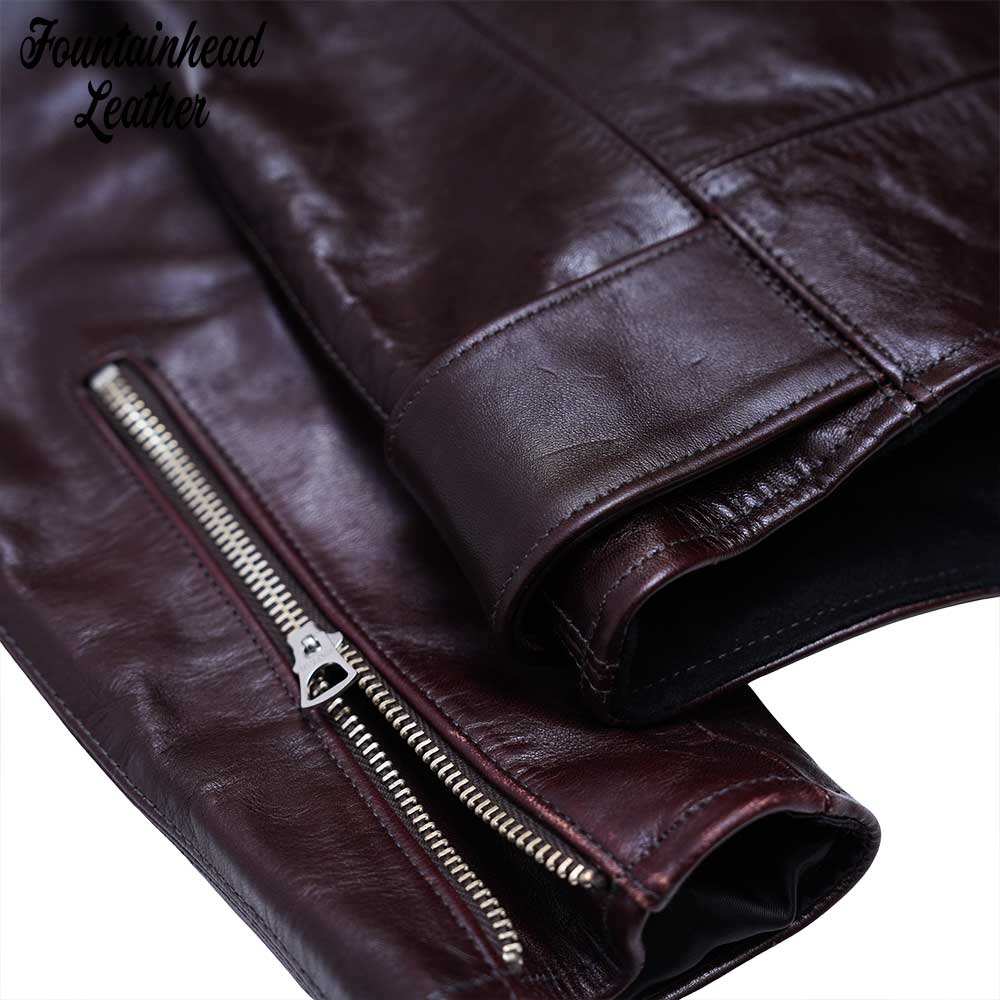 2026AWͽ����/ OMICRON (34-42) / BROWN /  FOUNTAINHEAD LEATHER �ե�����ƥ�إåɥ쥶��