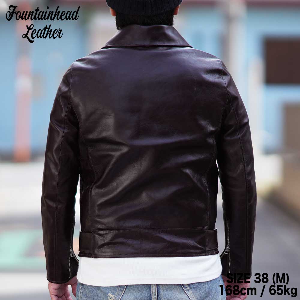 2026AWͽ����/ OMICRON (34-42) / BROWN /  FOUNTAINHEAD LEATHER �ե�����ƥ�إåɥ쥶��