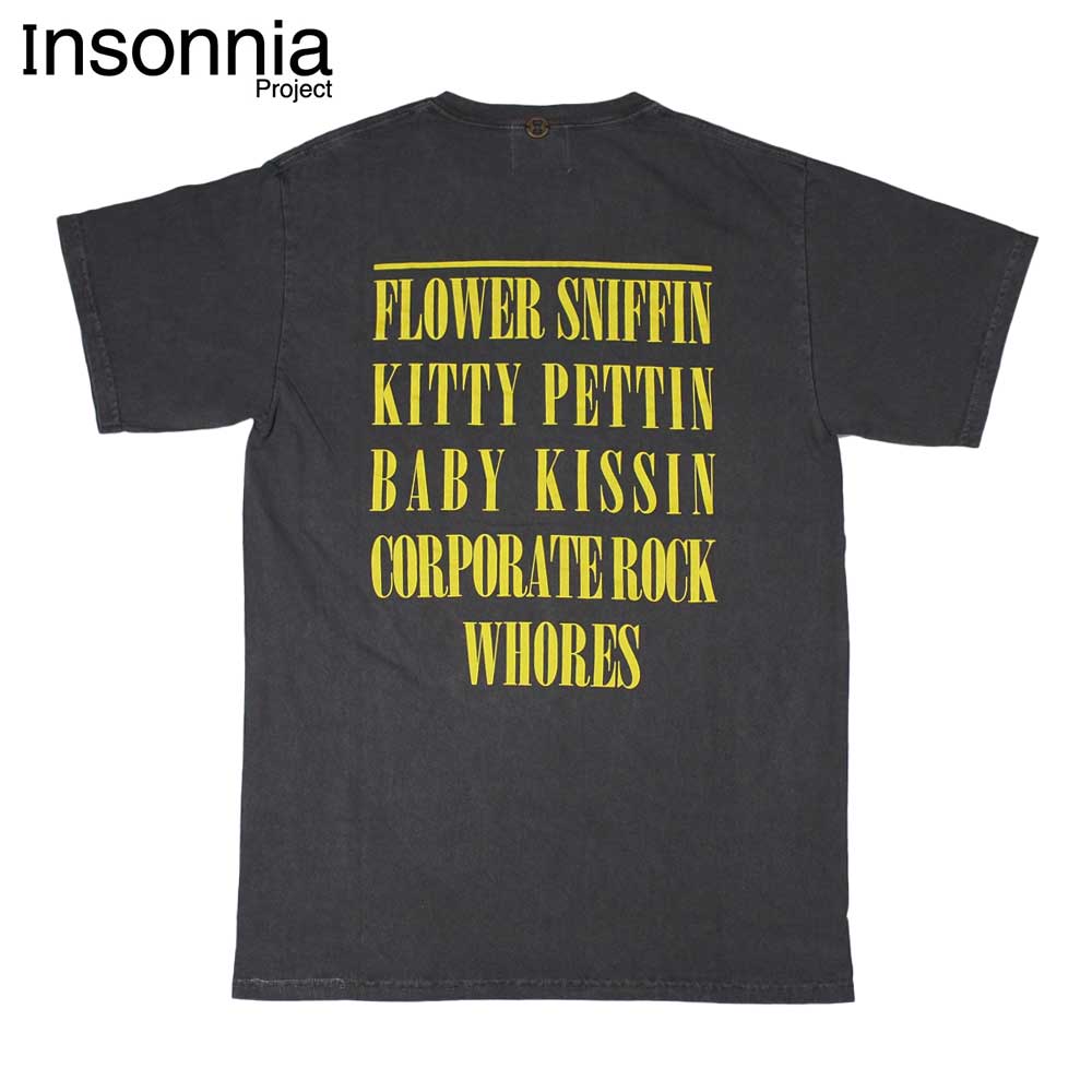 INSONNIA PROJECTS ���󥽥˥��ץ��������� NIRVANA "SMILE" / BLACK