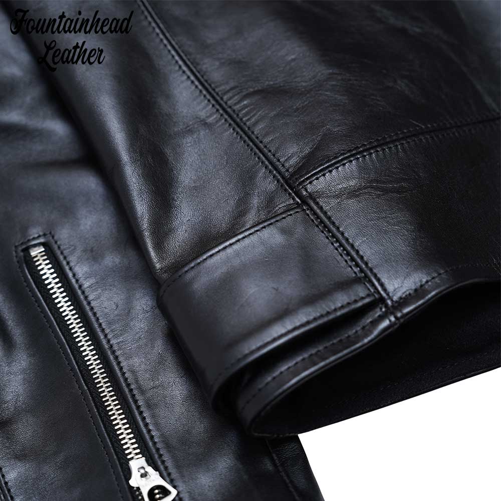 2026AWͽ����/ OMICRON (34-42) / BLACK /  FOUNTAINHEAD LEATHER �ե�����ƥ�إåɥ쥶��
