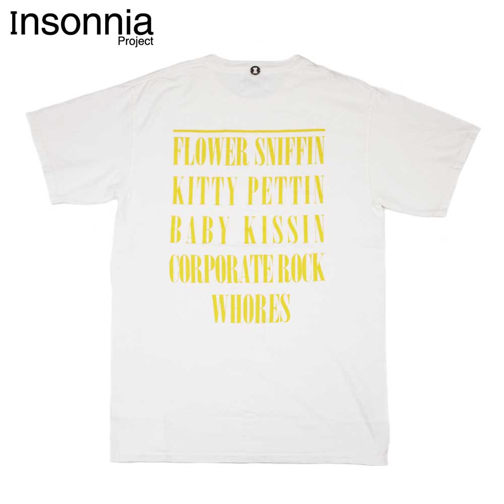 INSONNIA PROJECTS ���󥽥˥��ץ��������� NIRVANA "SMILE" / WHITE